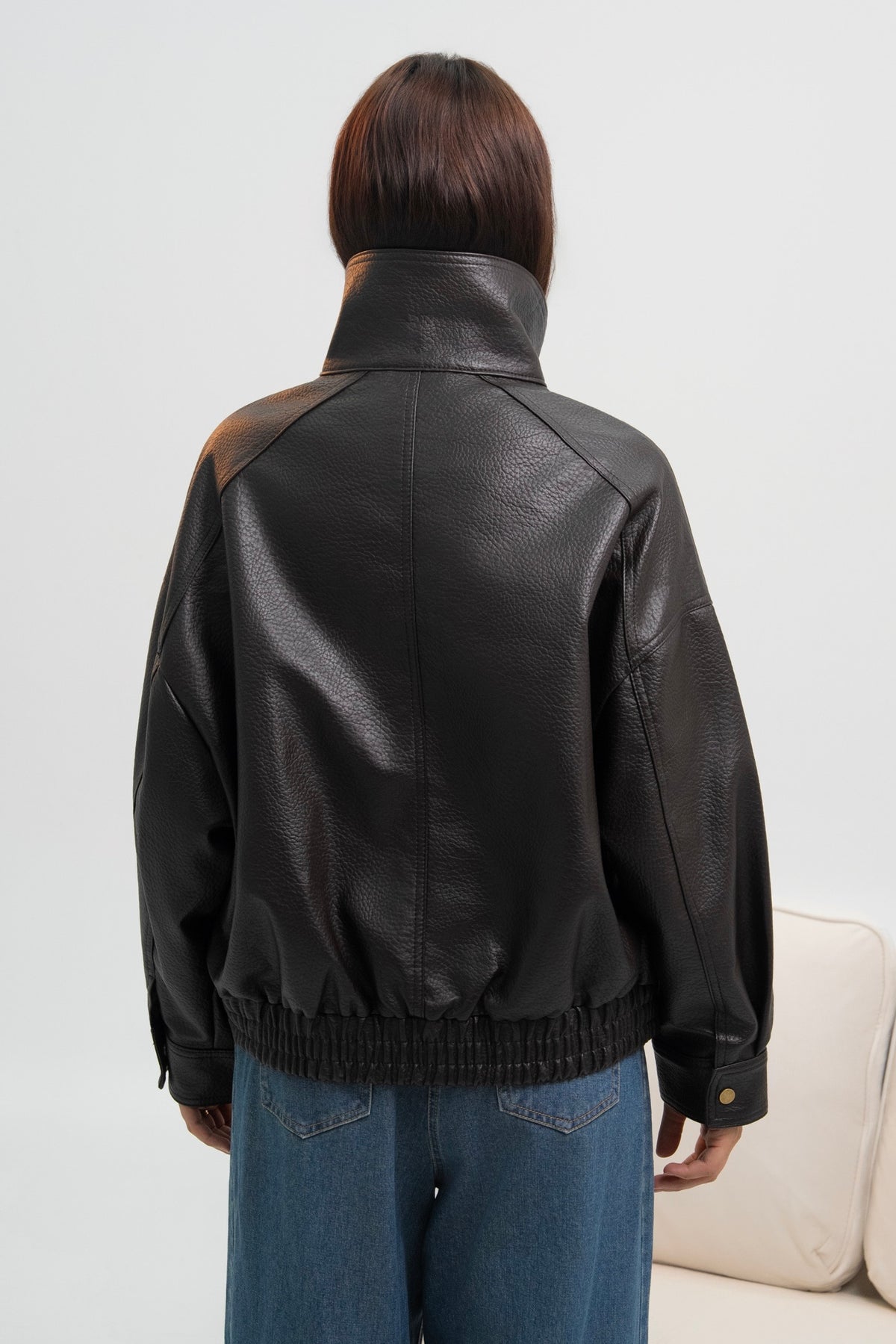 VESTE SIMILICUIR NATACHA