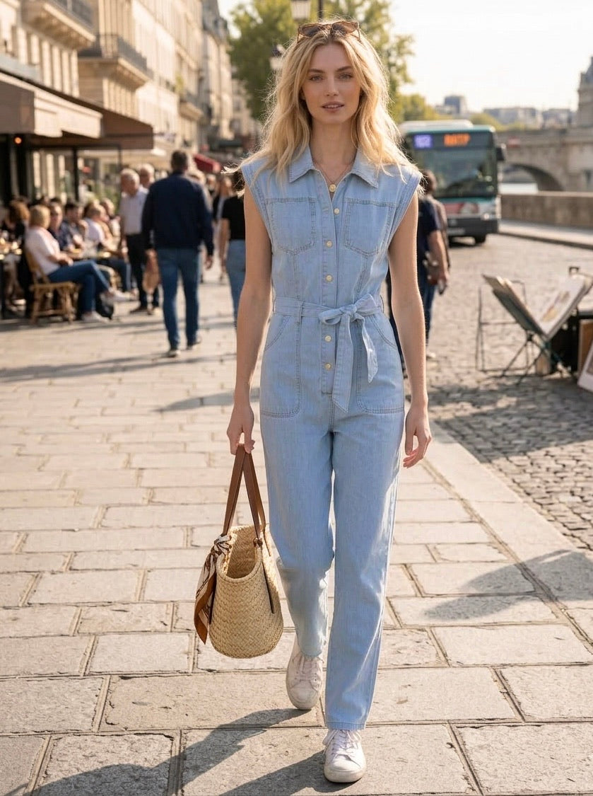 COMBINAISON MELODY - BLEU-JEANS