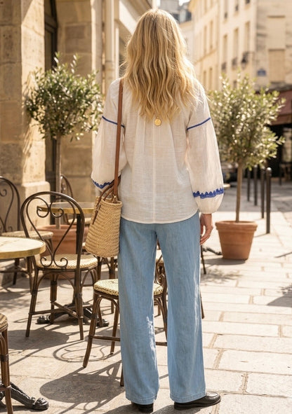 BLOUSE BOHÈME COTON IVONA