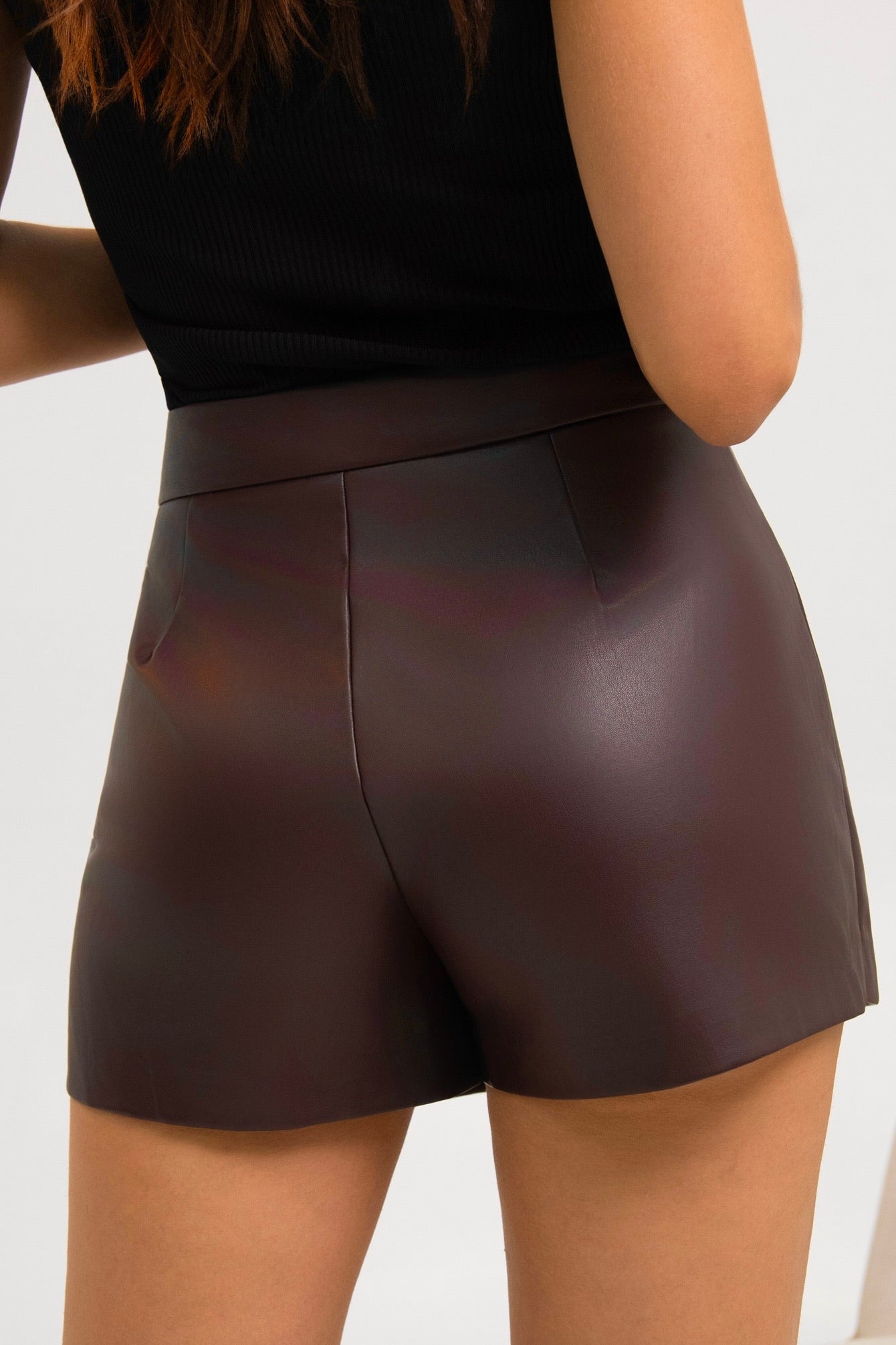 SKORT SIMILICUIR MILÈNE