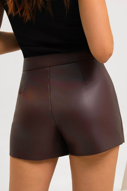 SKORT SIMILICUIR MILÈNE