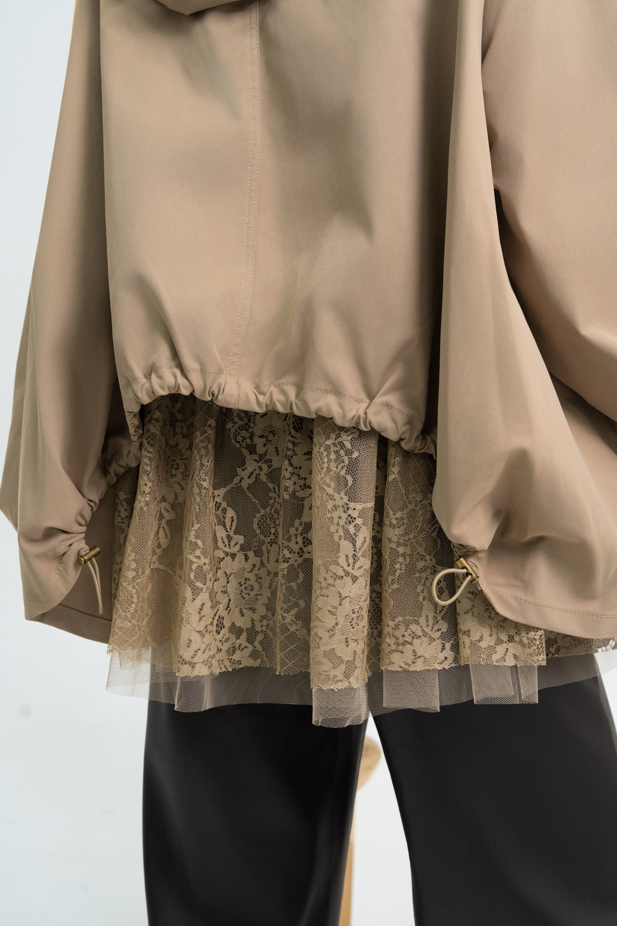 VESTE CAPUCHE AMBRE