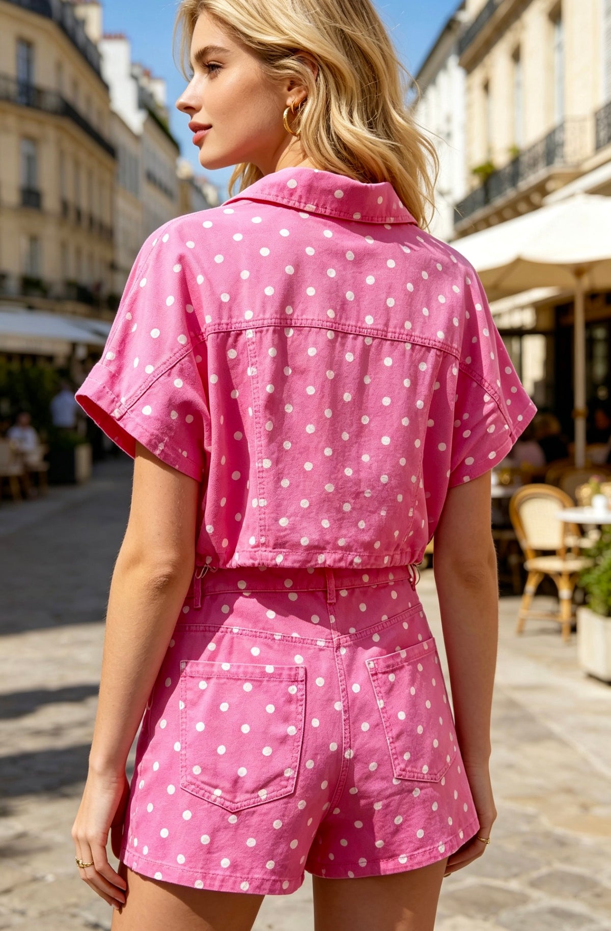 HAUT COTON PETITS POIS DIANE