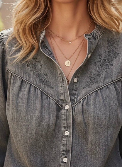 BLOUSE DENIM LILIAN