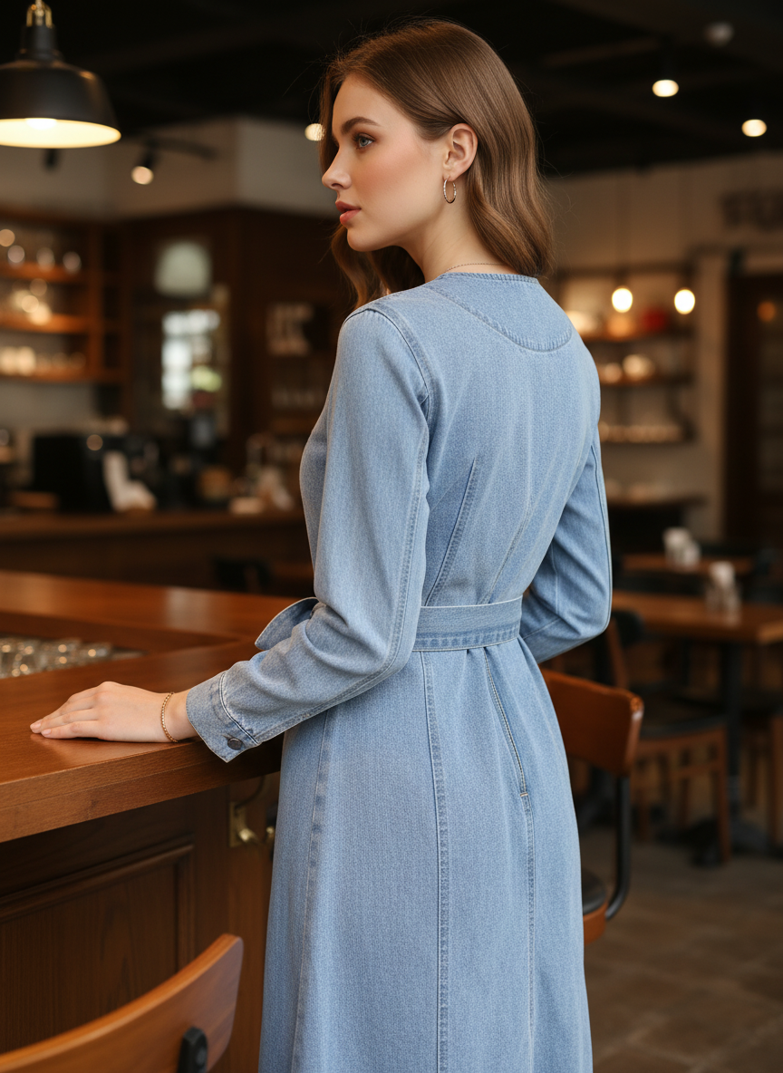 ROBE DENIM LIVIANA