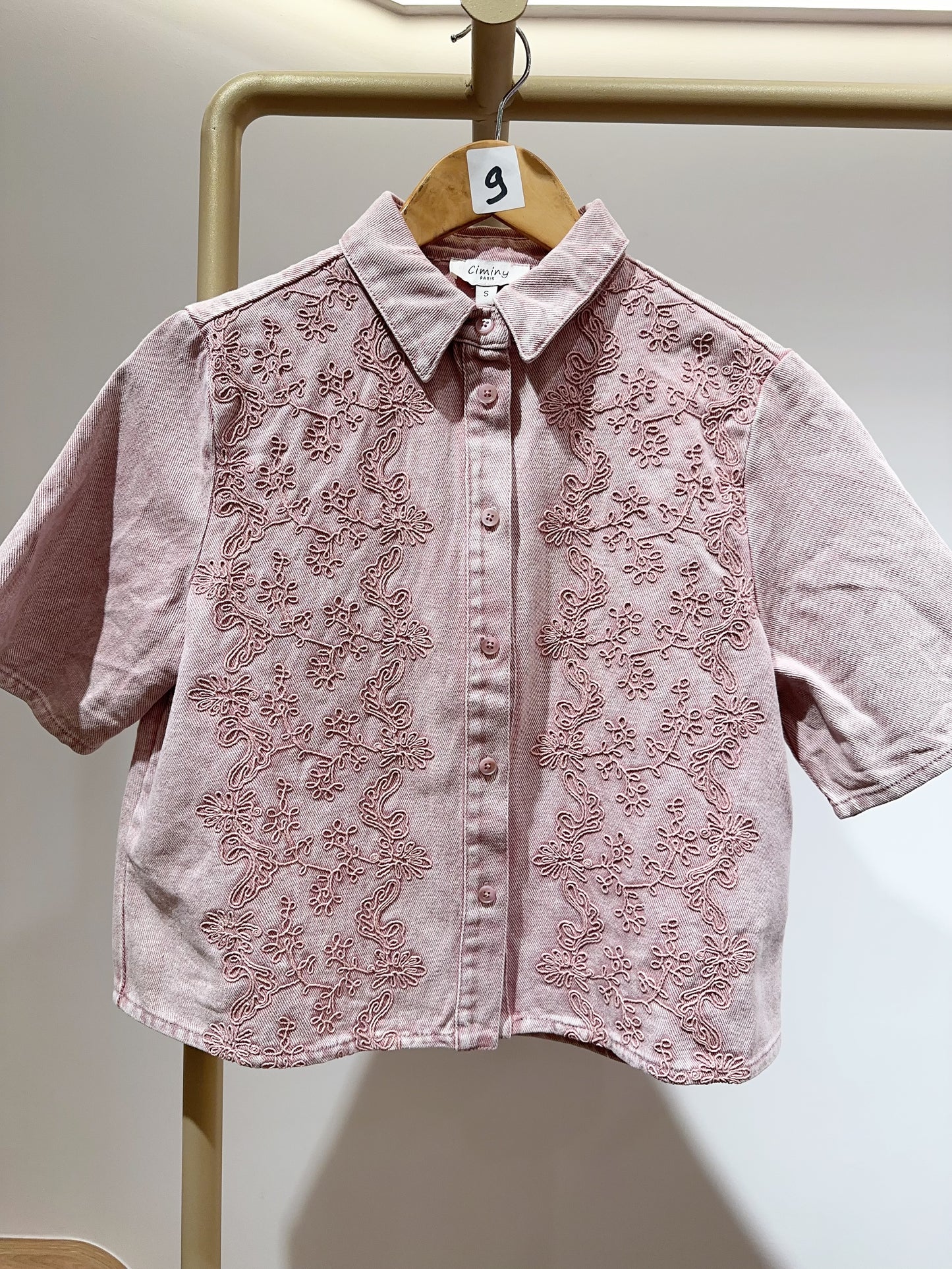 VESTE DENIM BRODÉE THOMASSINE