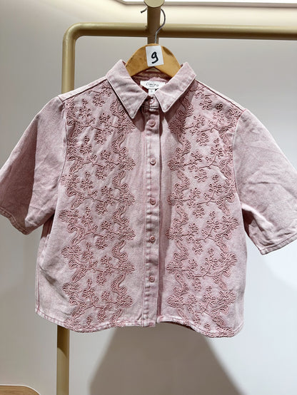 VESTE DENIM BRODÉE THOMASSINE