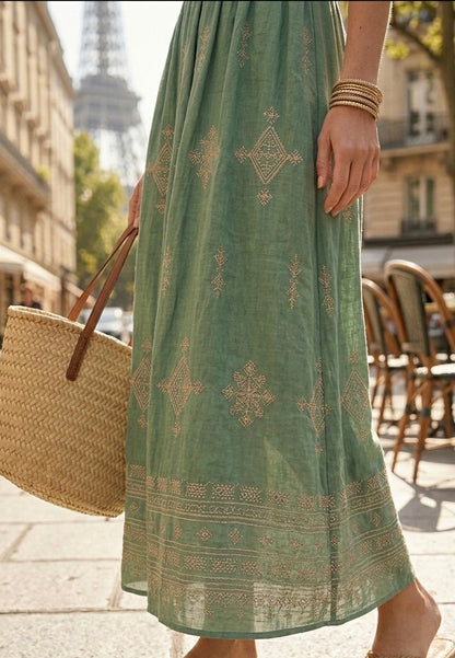 ROBE BRODÉE ELMA