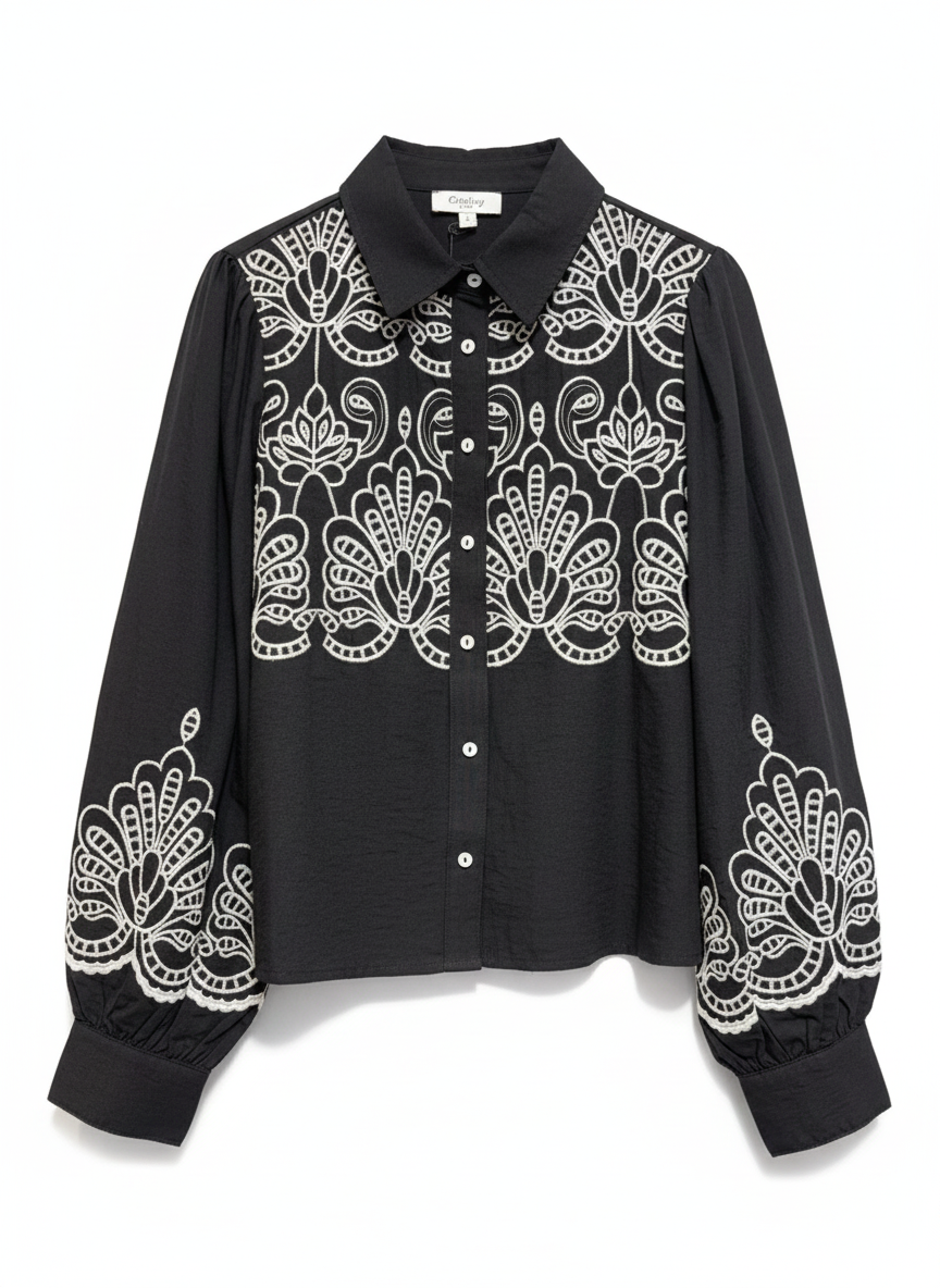 CHEMISE BRODÉE ANGÈLE
