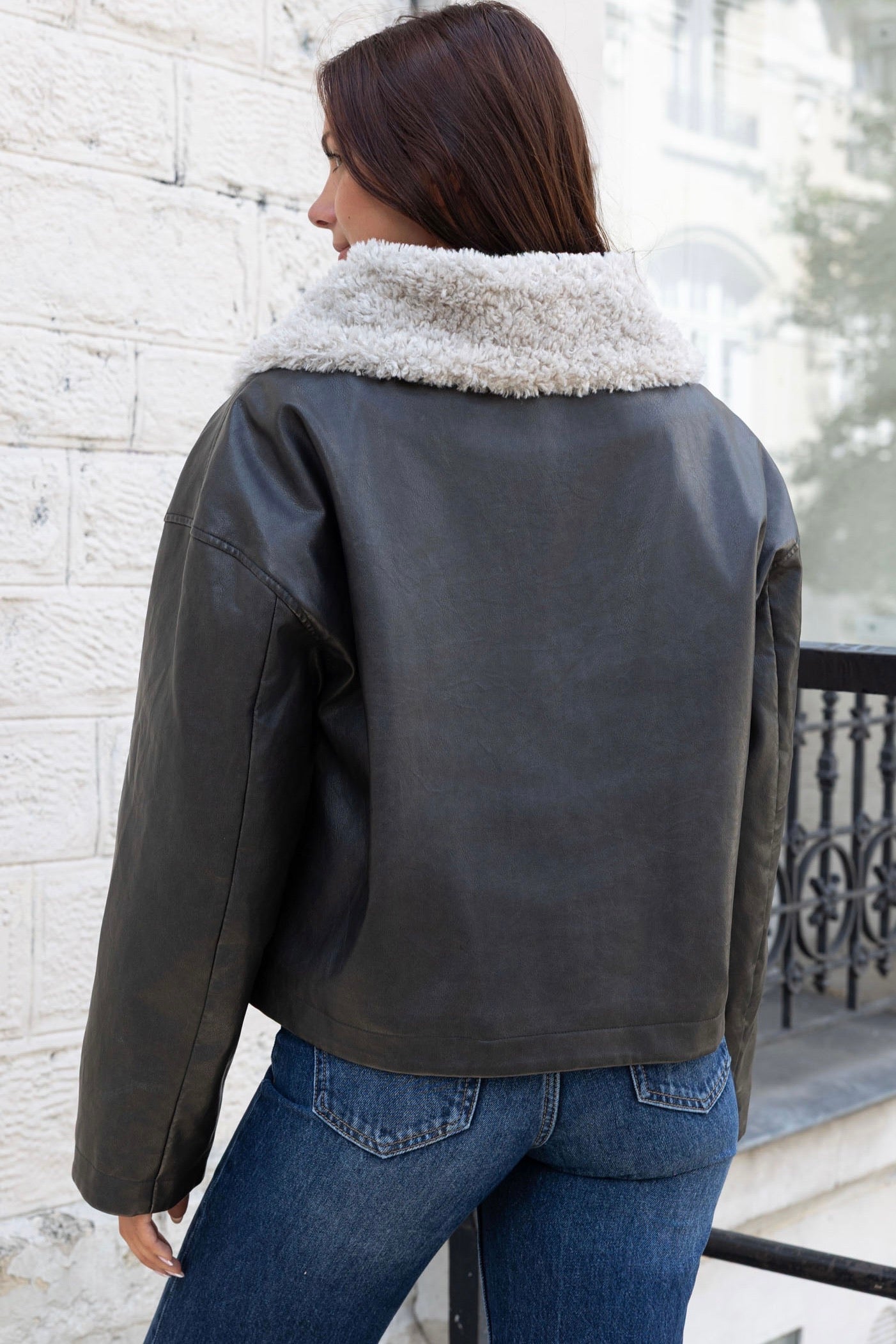 BLOUSON SIMILICUIR KIMBERLEY
