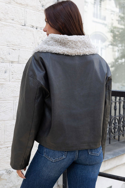BLOUSON SIMILICUIR KIMBERLEY