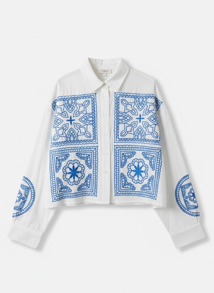 CHEMISE BRODÉE MARTINE
