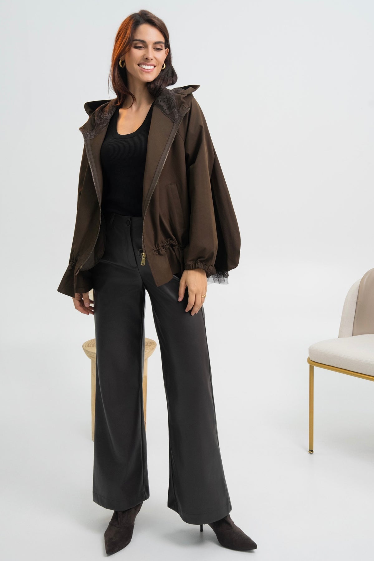 PANTALON SIMILICUIR ORIANE