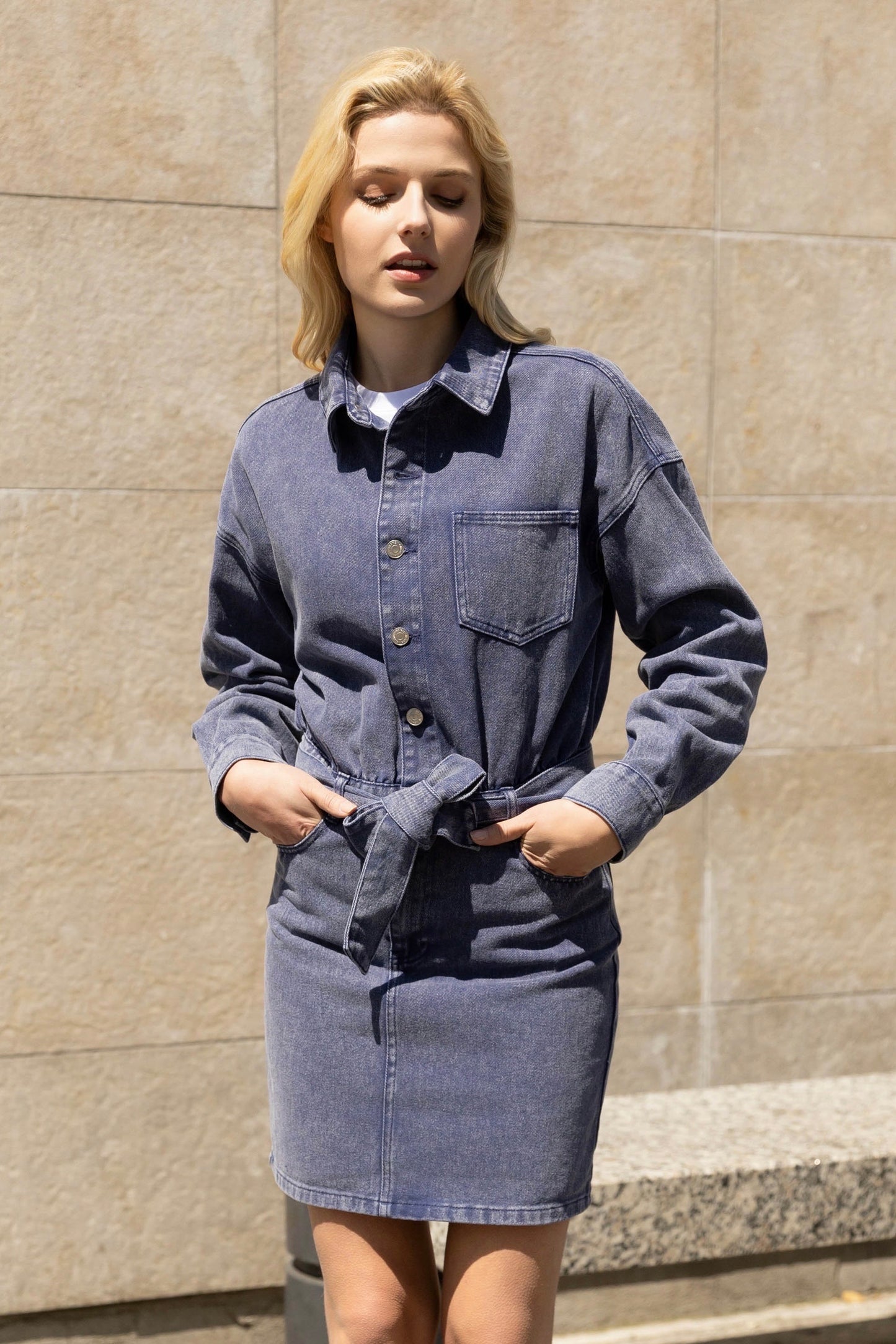 ROBE DENIM ELENE