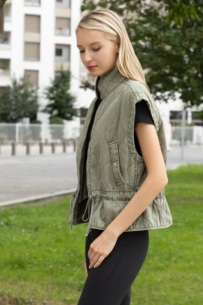 GILET MATELASSÉ JADE