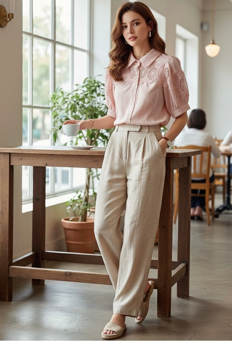 CHEMISE BRODÉE LUCIENNE