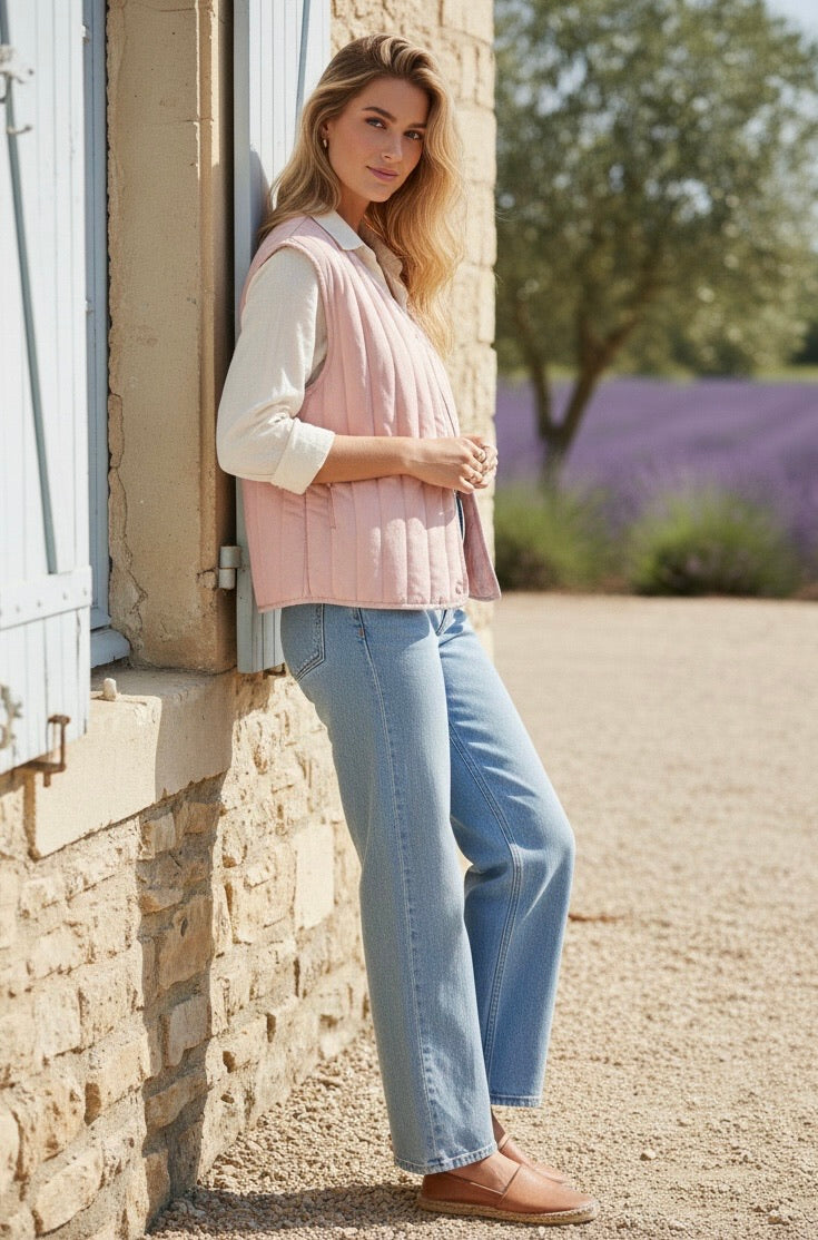 GILET COTON MATELASSÉE YANA