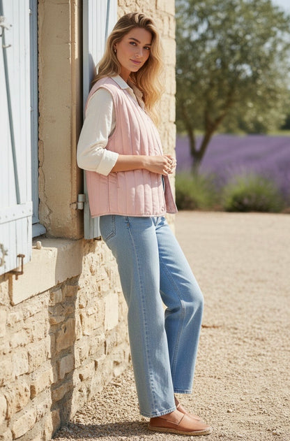 GILET COTON MATELASSÉE YANA