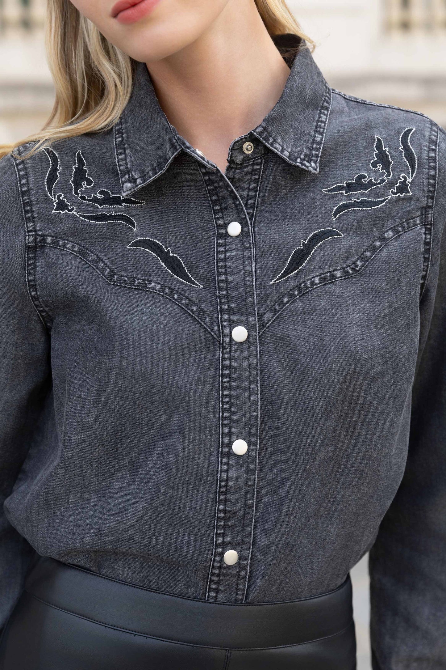 CHEMISE DENIM CATALEYA