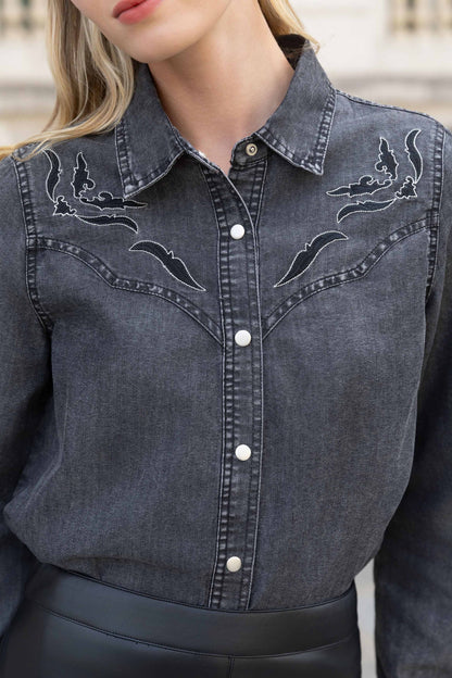CHEMISE DENIM CATALEYA