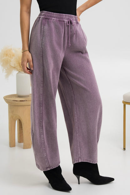 PANTALON EN JEANS ROMANCE