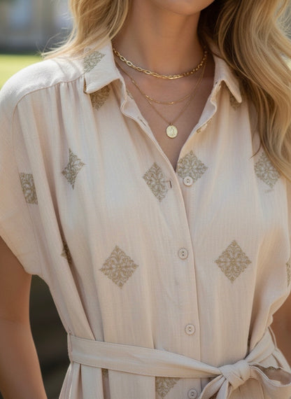 ROBE BRODÉE MONIQUE