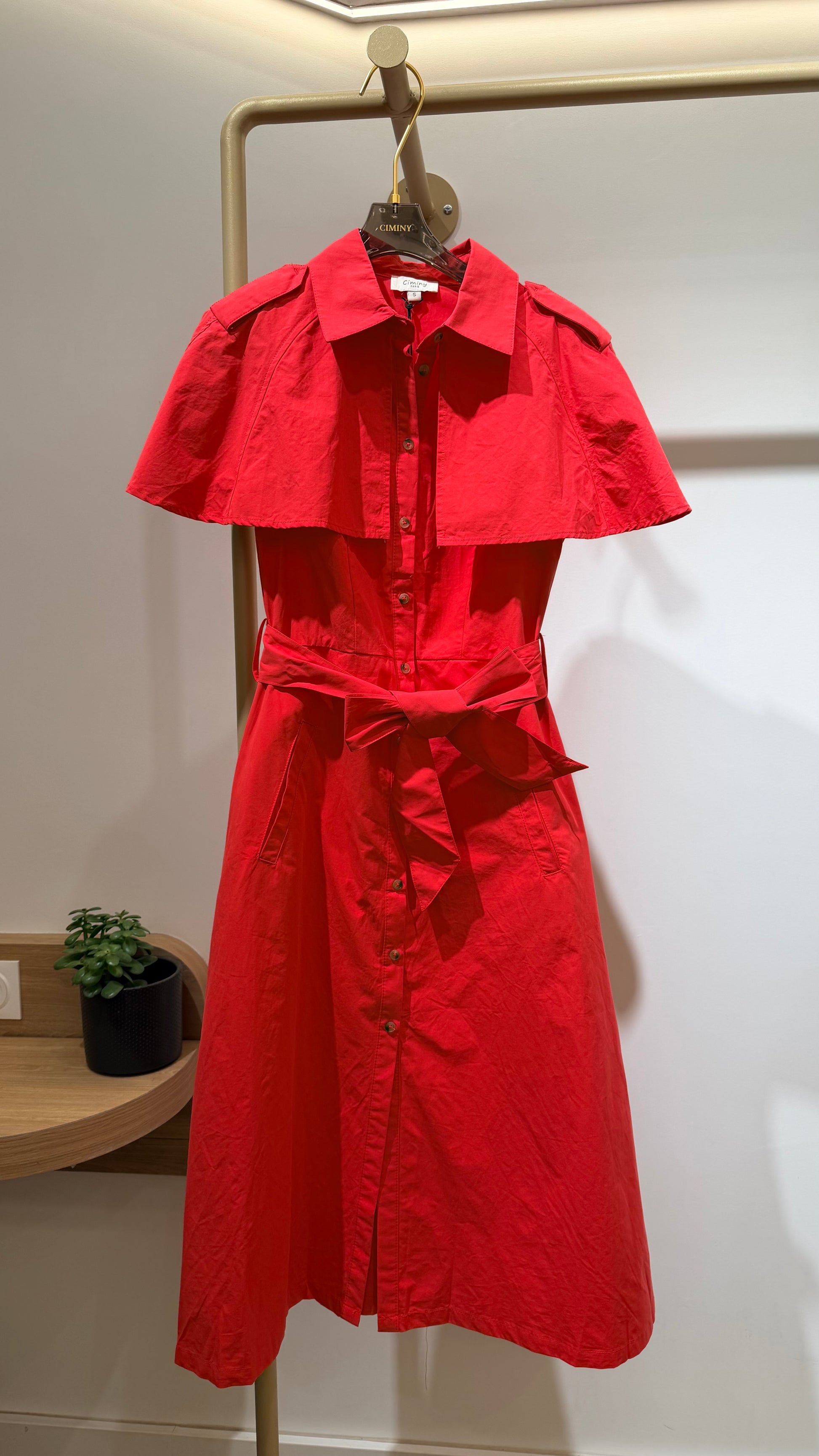 ROBE CAPE MAGALIE