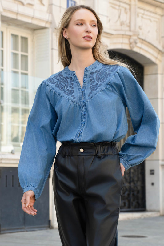 CHEMISE DENIM LARISSA