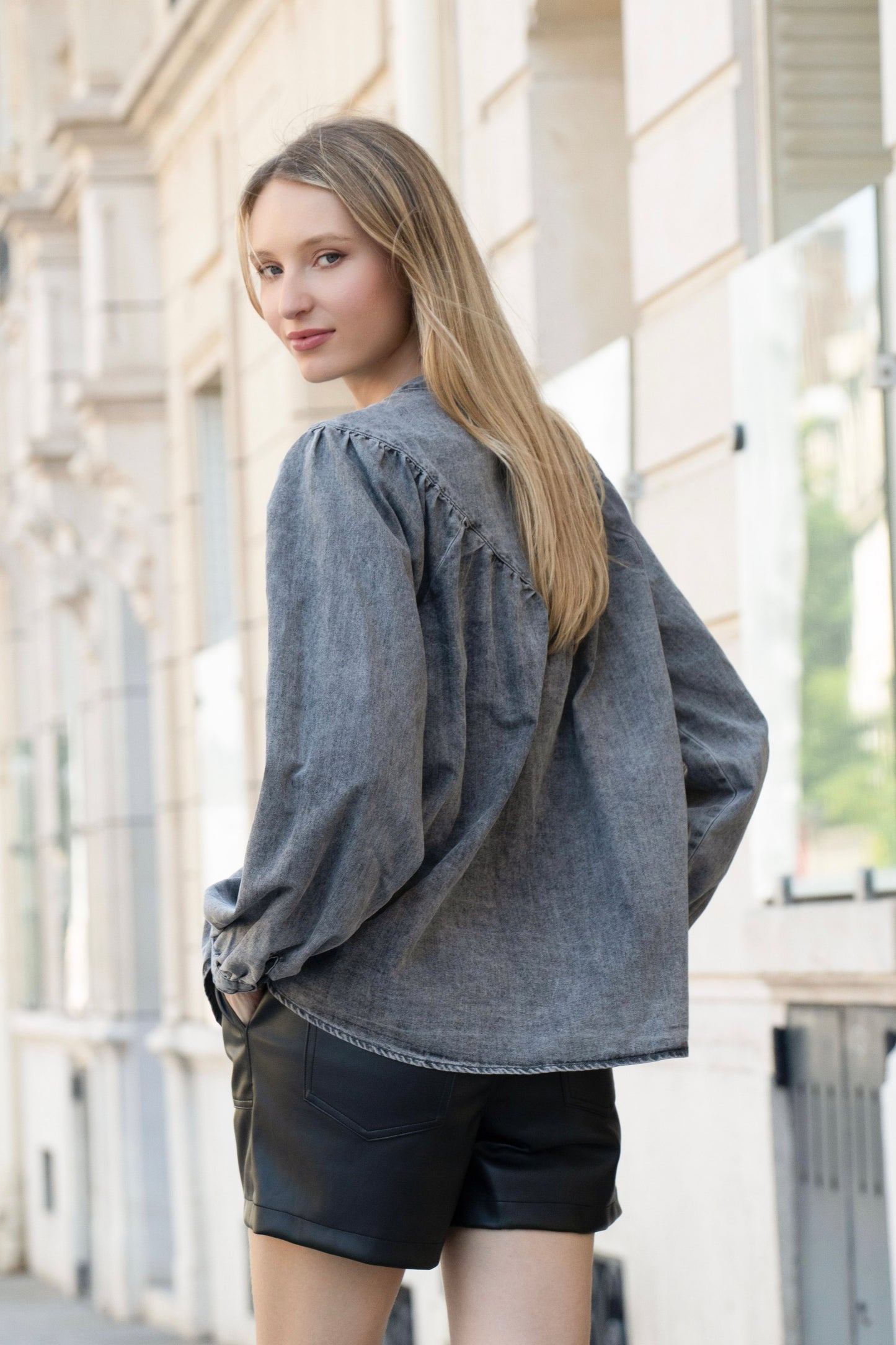 CHEMISE DENIM LARISSA