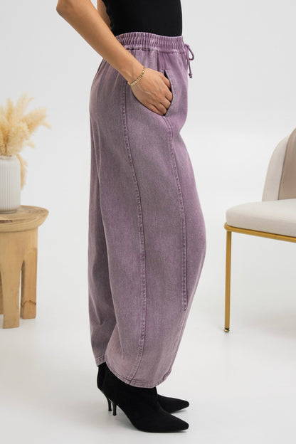 PANTALON EN JEANS ROMANCE