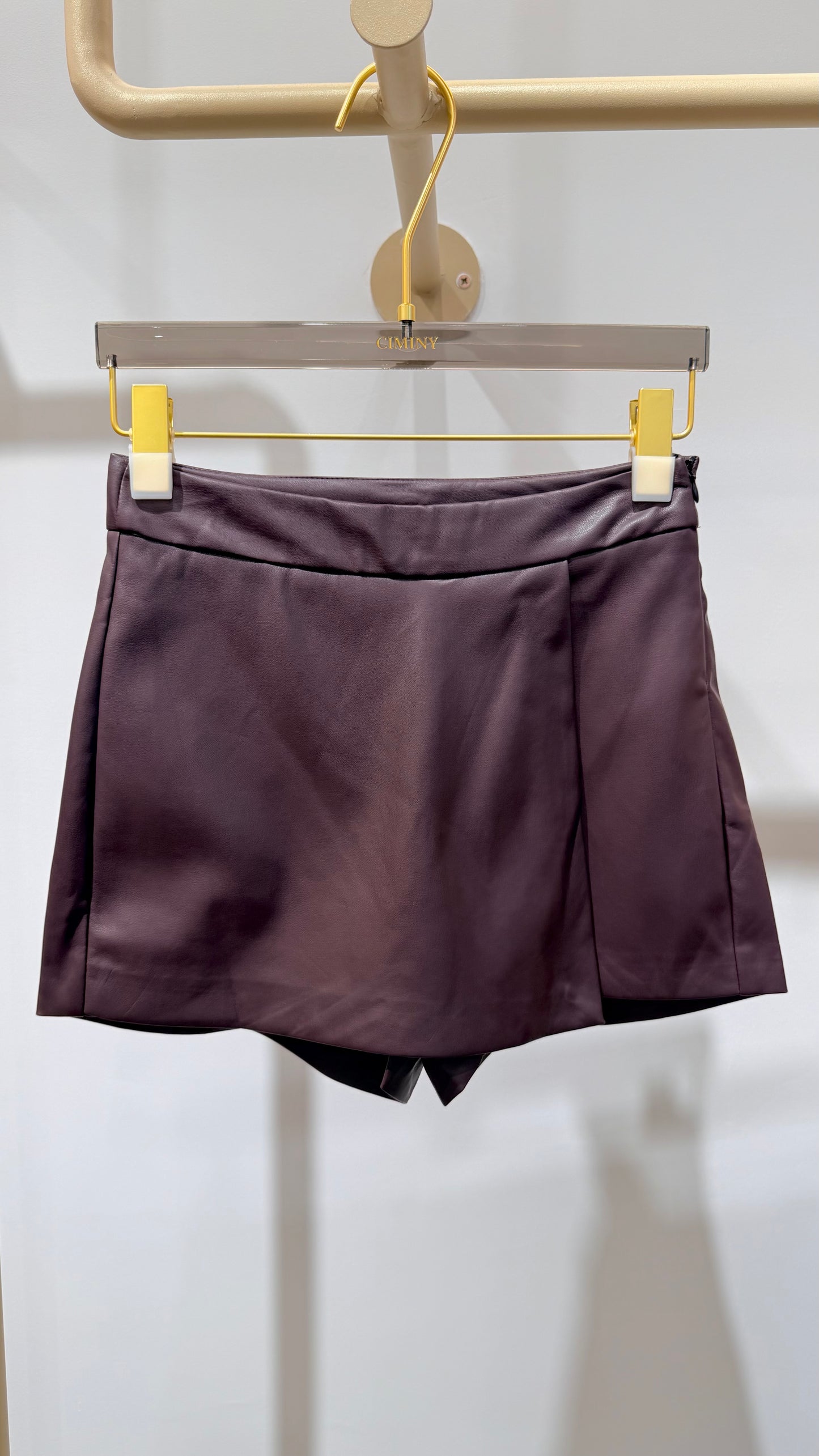 SKORT SIMILICUIR MILÈNE