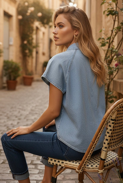 CHEMISE DENIM LARISSA