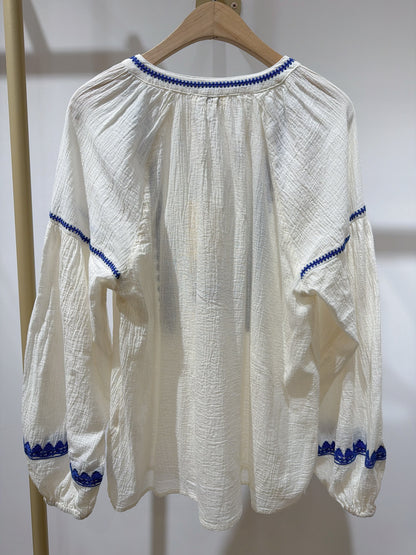 BLOUSE BOHÈME COTON IVONA