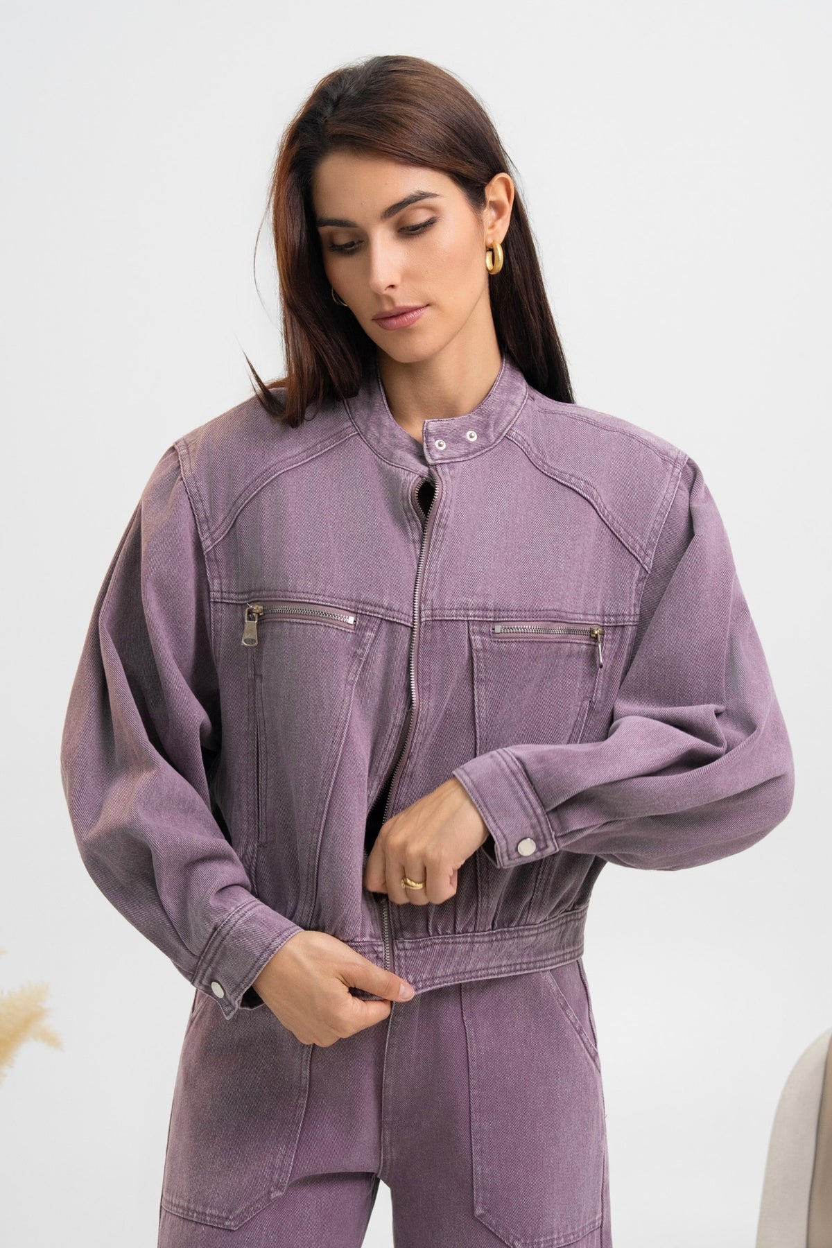 VESTE DENIM CLAIRE