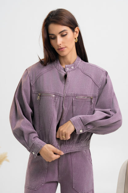 VESTE DENIM CLAIRE