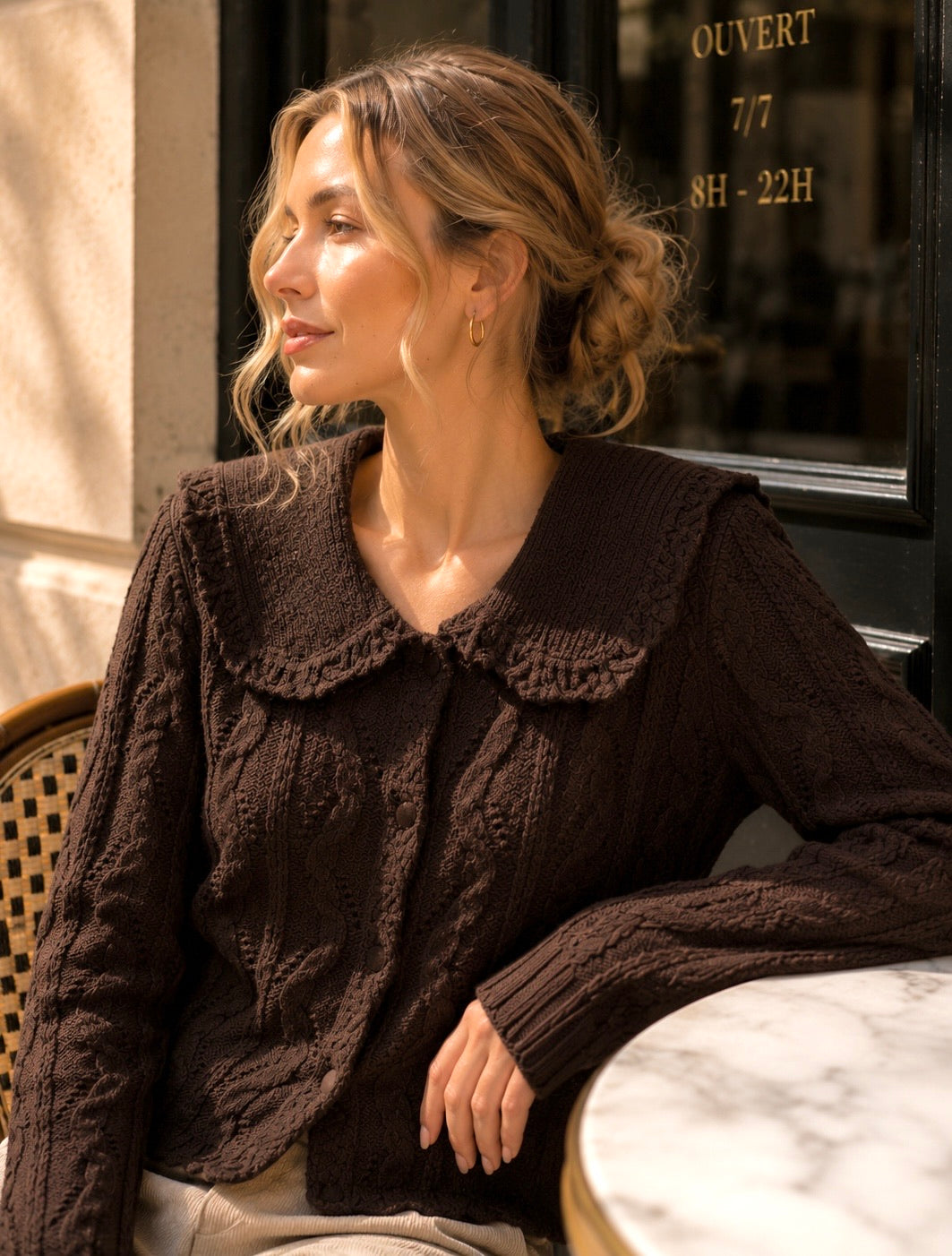 GILET MAILLE BLANDINE