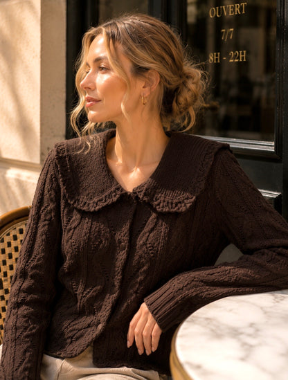 GILET MAILLE BLANDINE