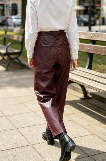 PANTALON SIMILICUIR SUZY