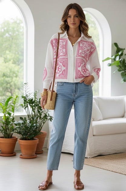 CHEMISE BRODÉE MARTINE