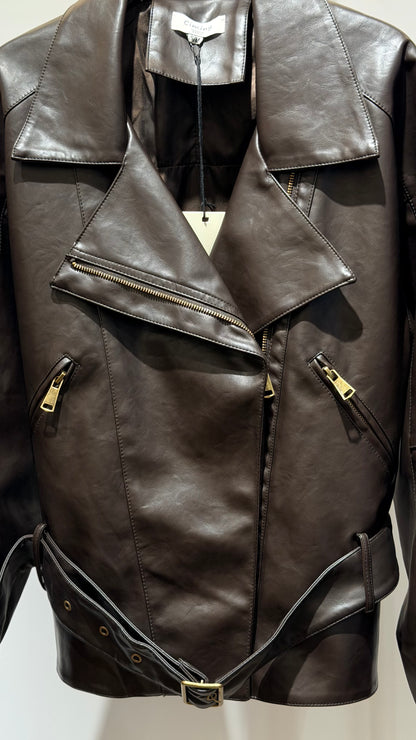 VESTE SIMILICUIR APOLINE