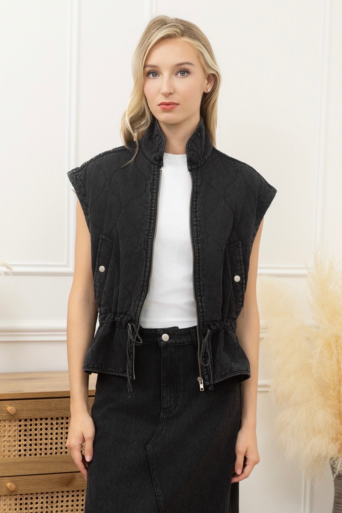 GILET MATELASSÉ JADE