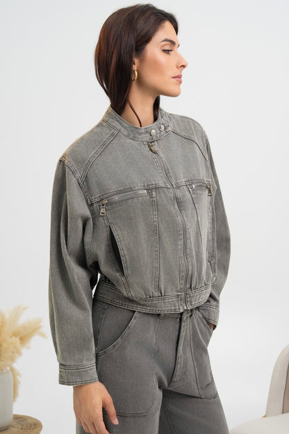 VESTE DENIM CLAIRE
