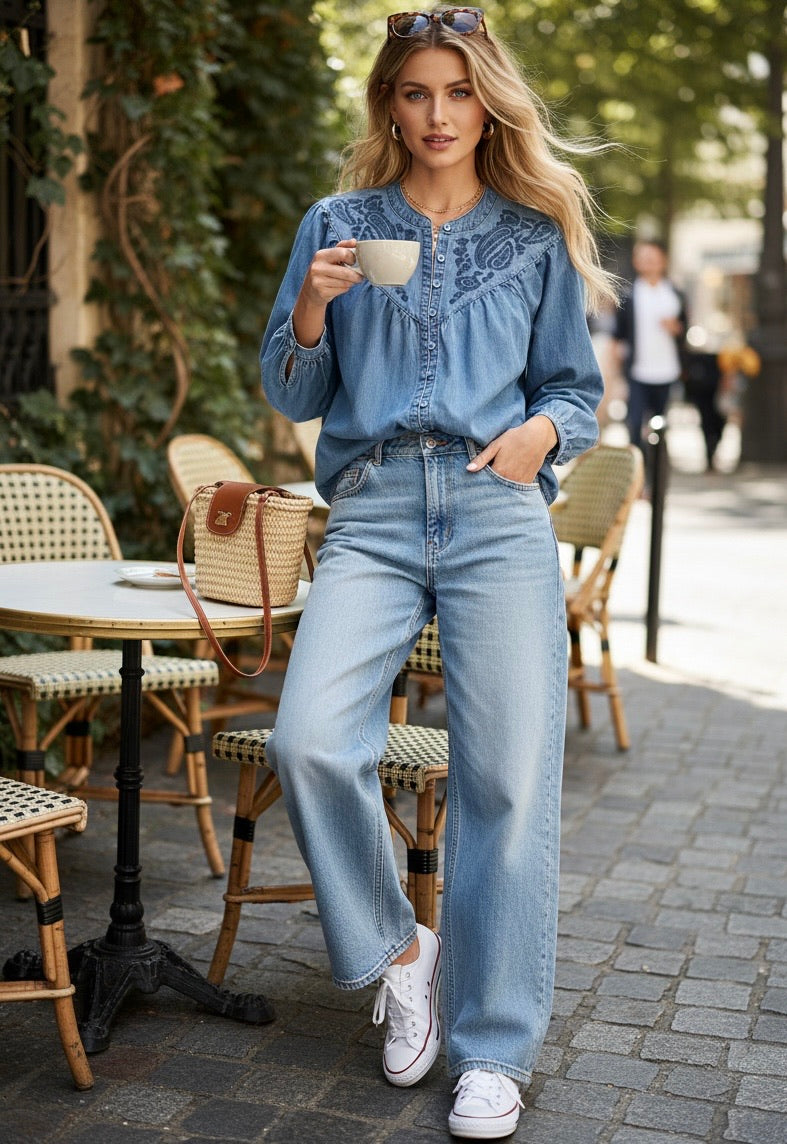 CHEMISE DENIM LARISSA