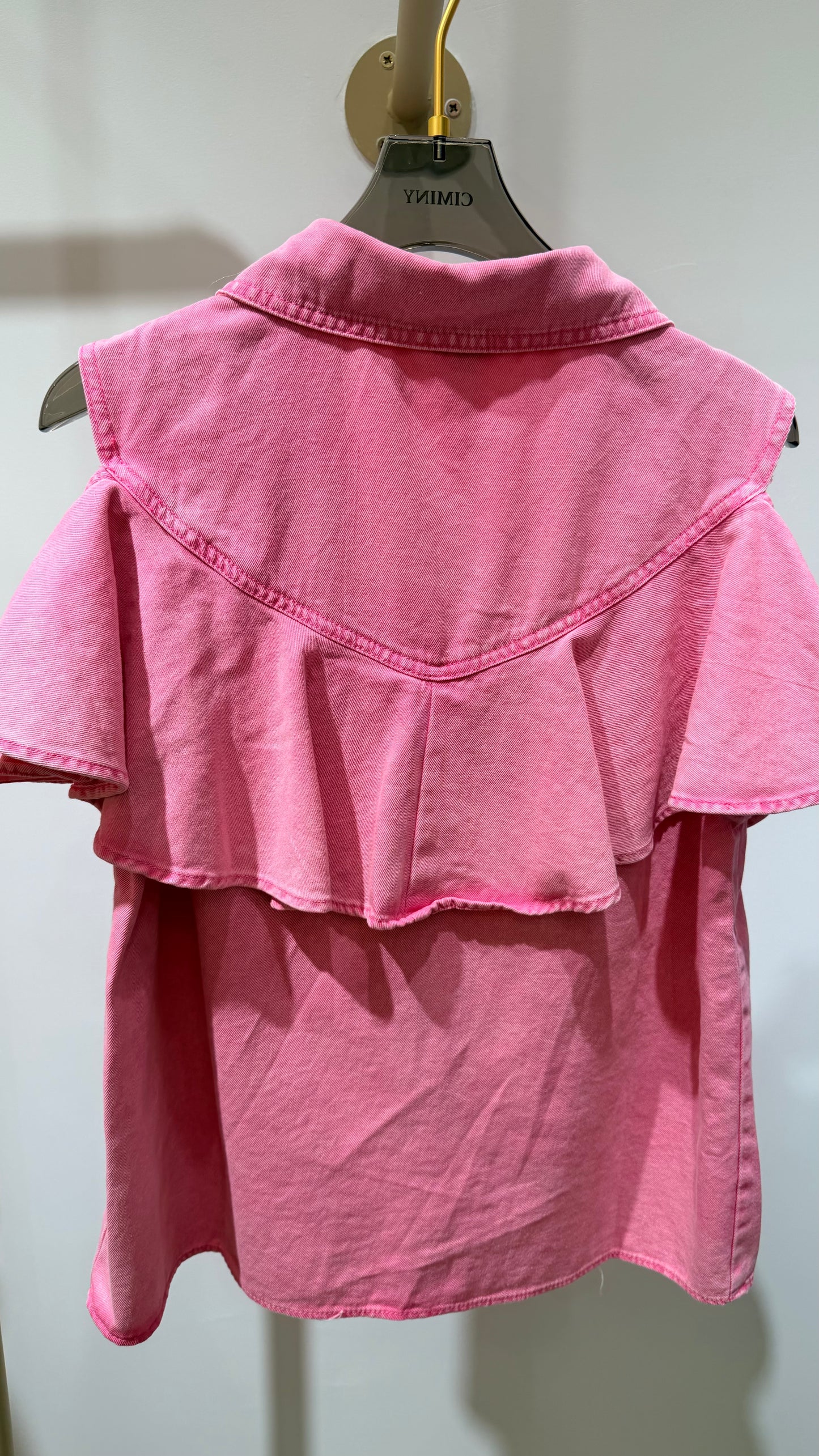 CHEMISE COTON VOLANT JENNY