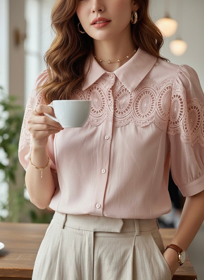 CHEMISE BRODÉE LUCIENNE