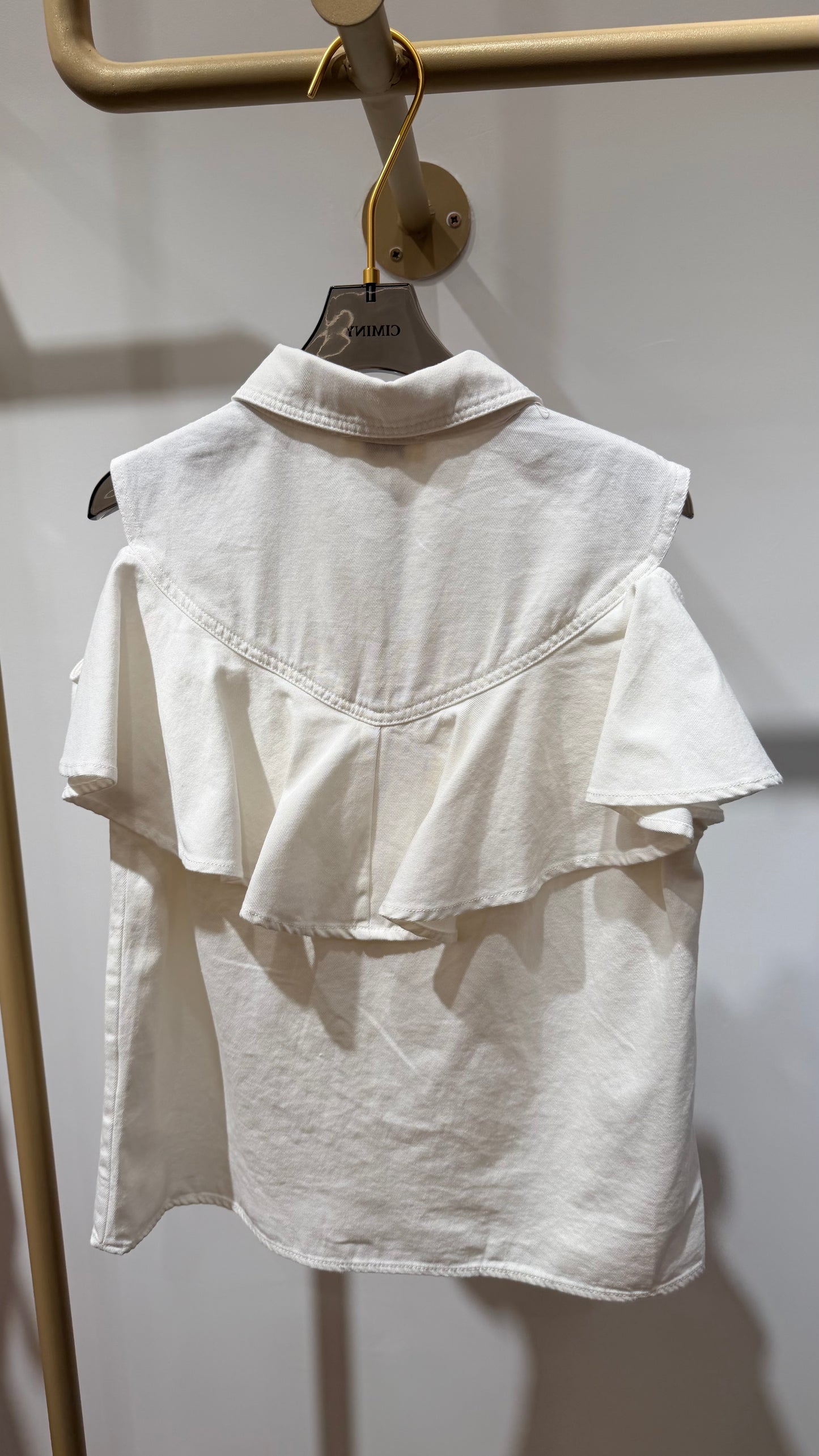 CHEMISE COTON VOLANT JENNY