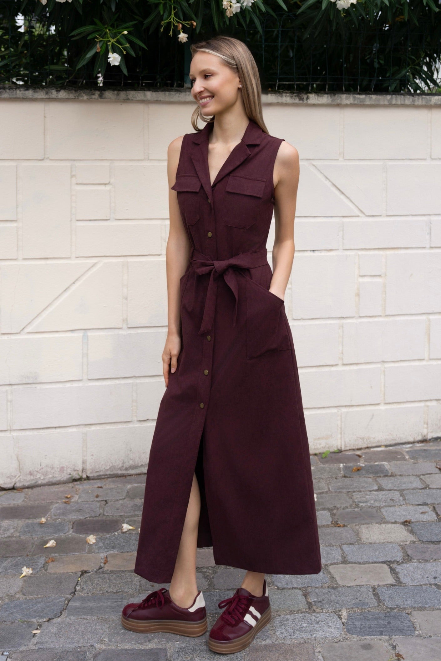 ROBE SUÉDINE MIA