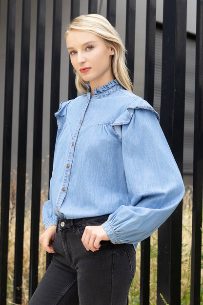 CHEMISE DENIM ANTHÉA