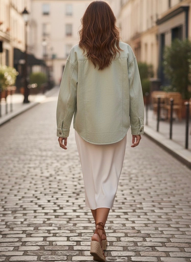 VESTE COTON CELESTIA