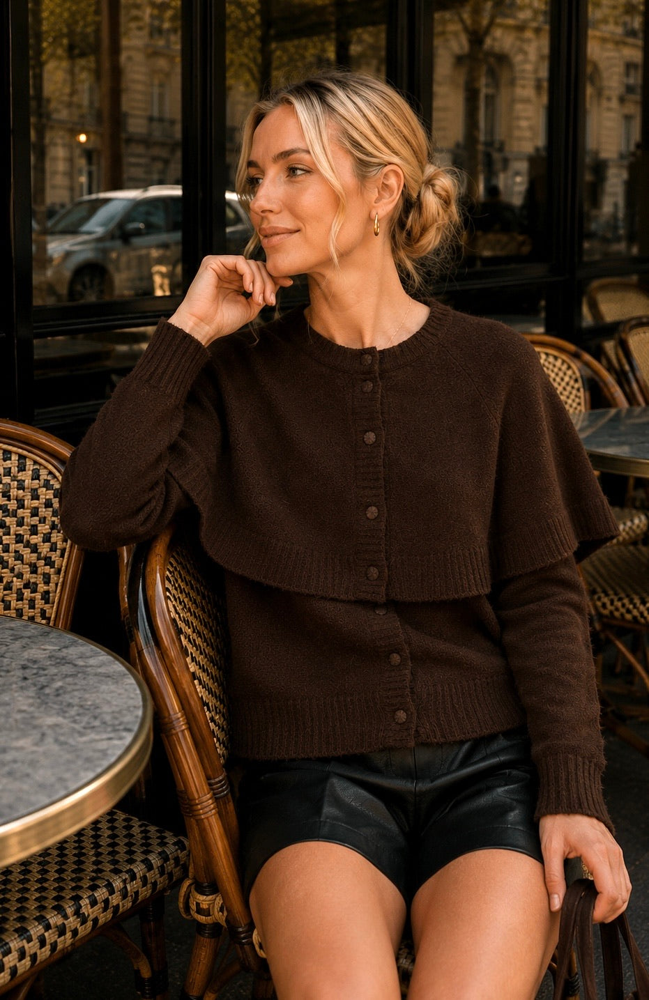 GILET MAILLE CATHEL.